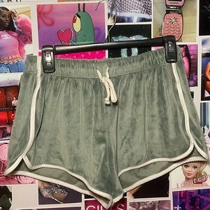 Kohls SO soft velour lounge shorts